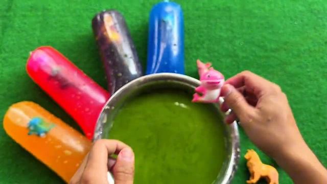 UNBOXING : Panda,kanguru, Kudanil,badak,kerbau,jerapah,singa,harimau,macan Tutul.