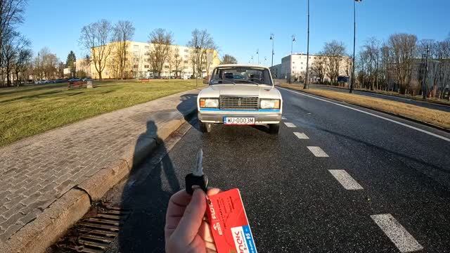 Тест-драйв Lada 2107 1.5 мощностью 72 л.с. от первого лица 1074 Joe Black 1991 года выпуска