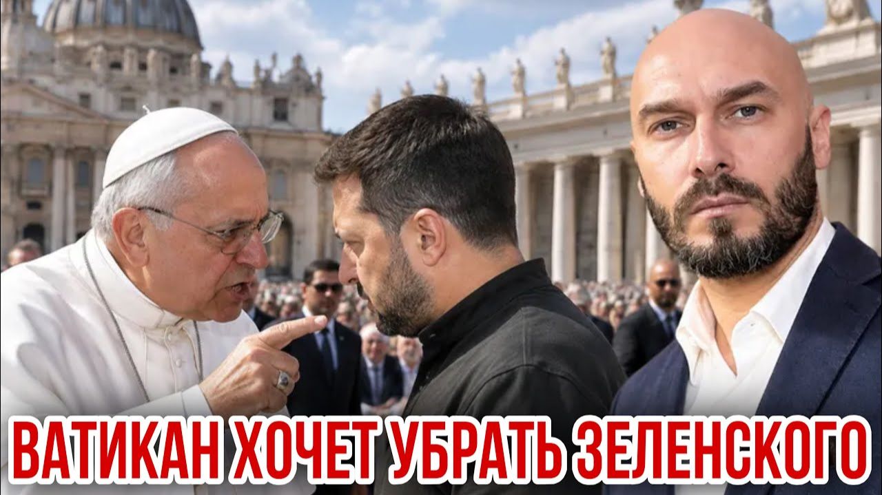 Ватикан хочет убрать Зеленского. Николай Лилин