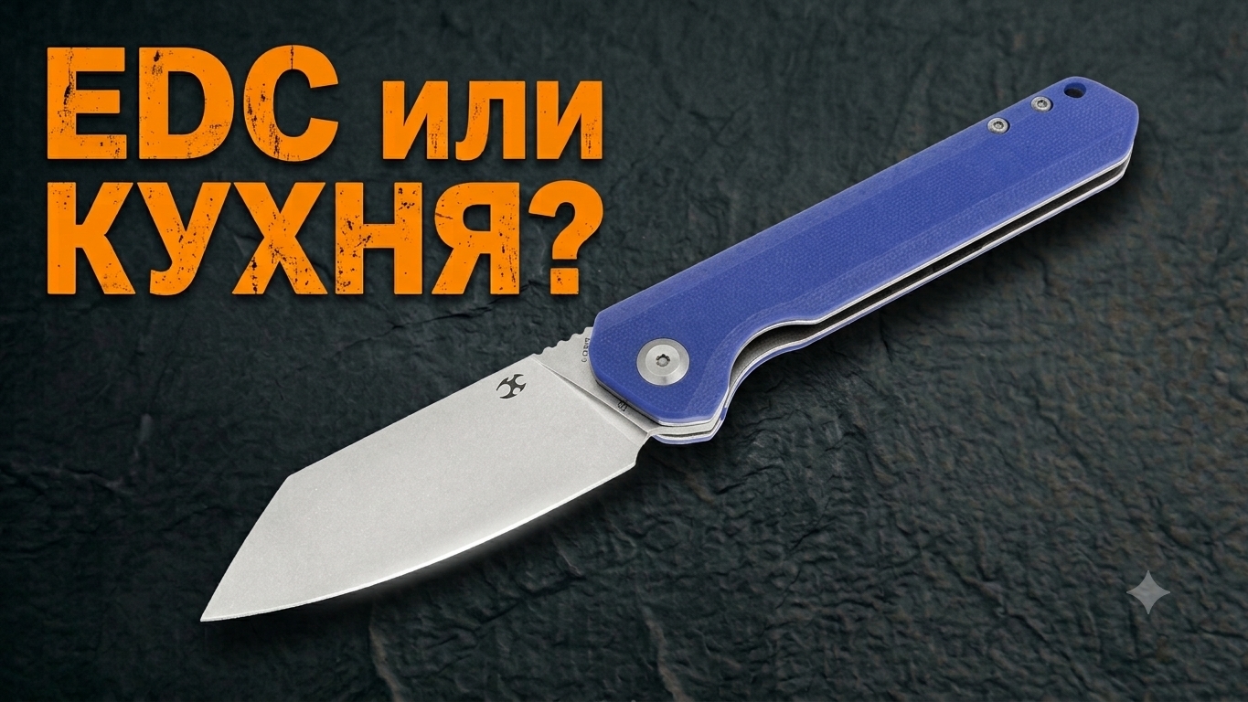 Kansept Bulldozer — необычный складень с кухонным характером