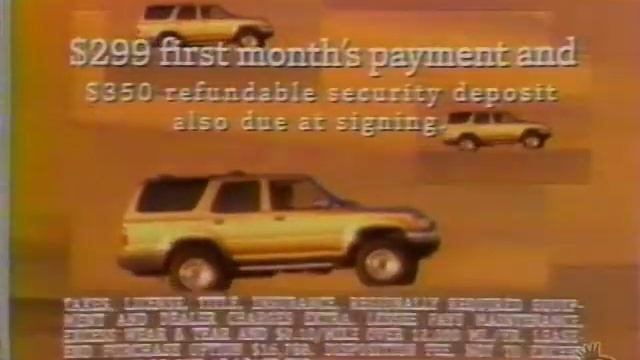 Toyota 4Runner N120, N130 (1995) Commercials Compilations