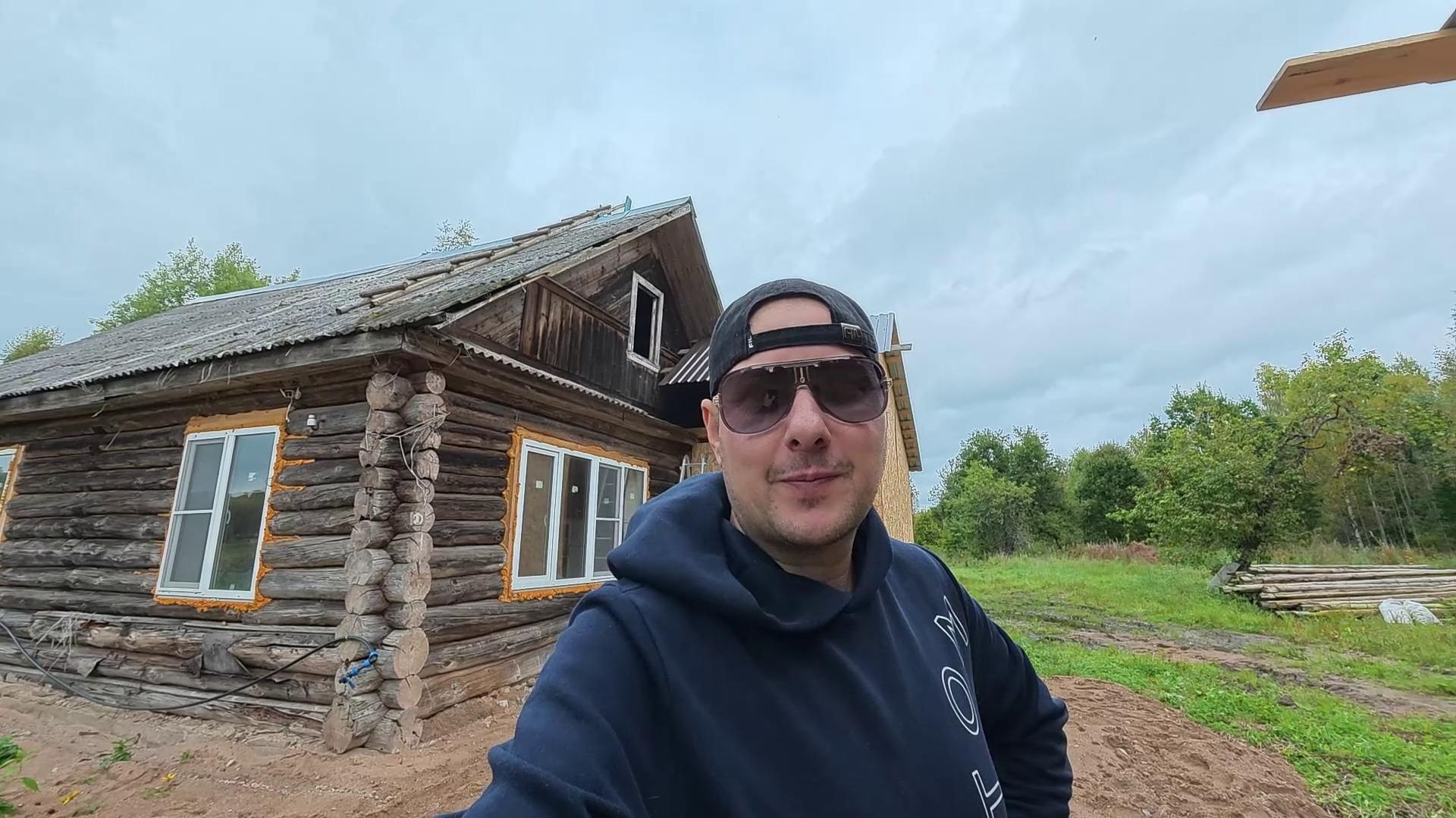 Купил заброшенный дом в деревне ! Сдали металл ! Привезли стройматериал !№187