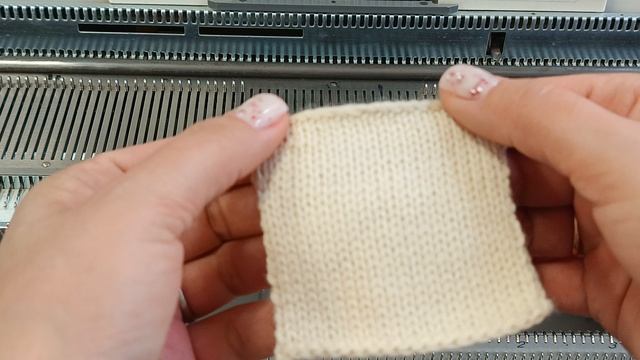 2 способа набора петель на вязальной машине