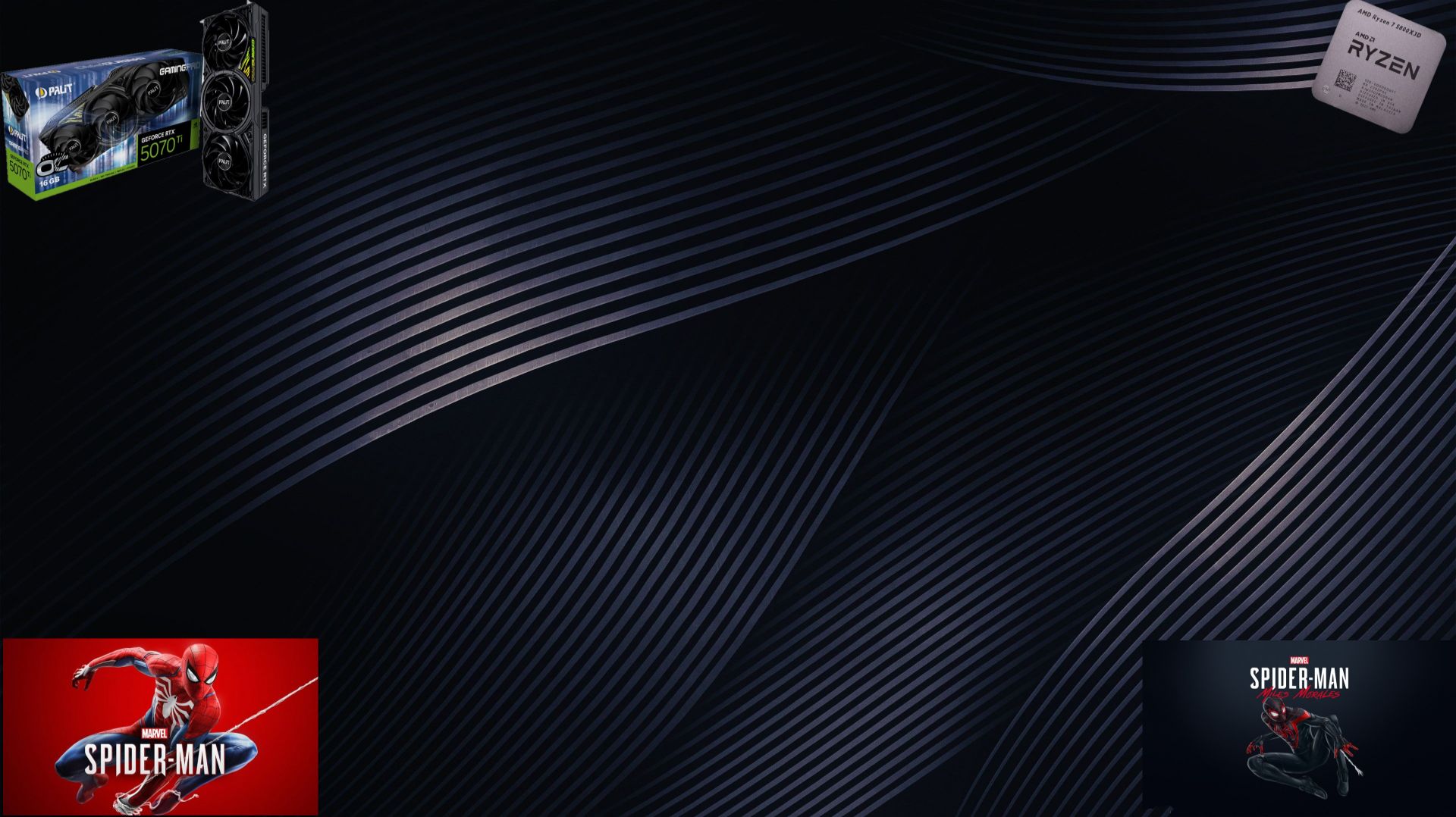 Marvel's Spider-Man Remastered/Marvel’s Spider-Man Miles Morales/1440P/R7 5800X3D/RTX 5070Ti