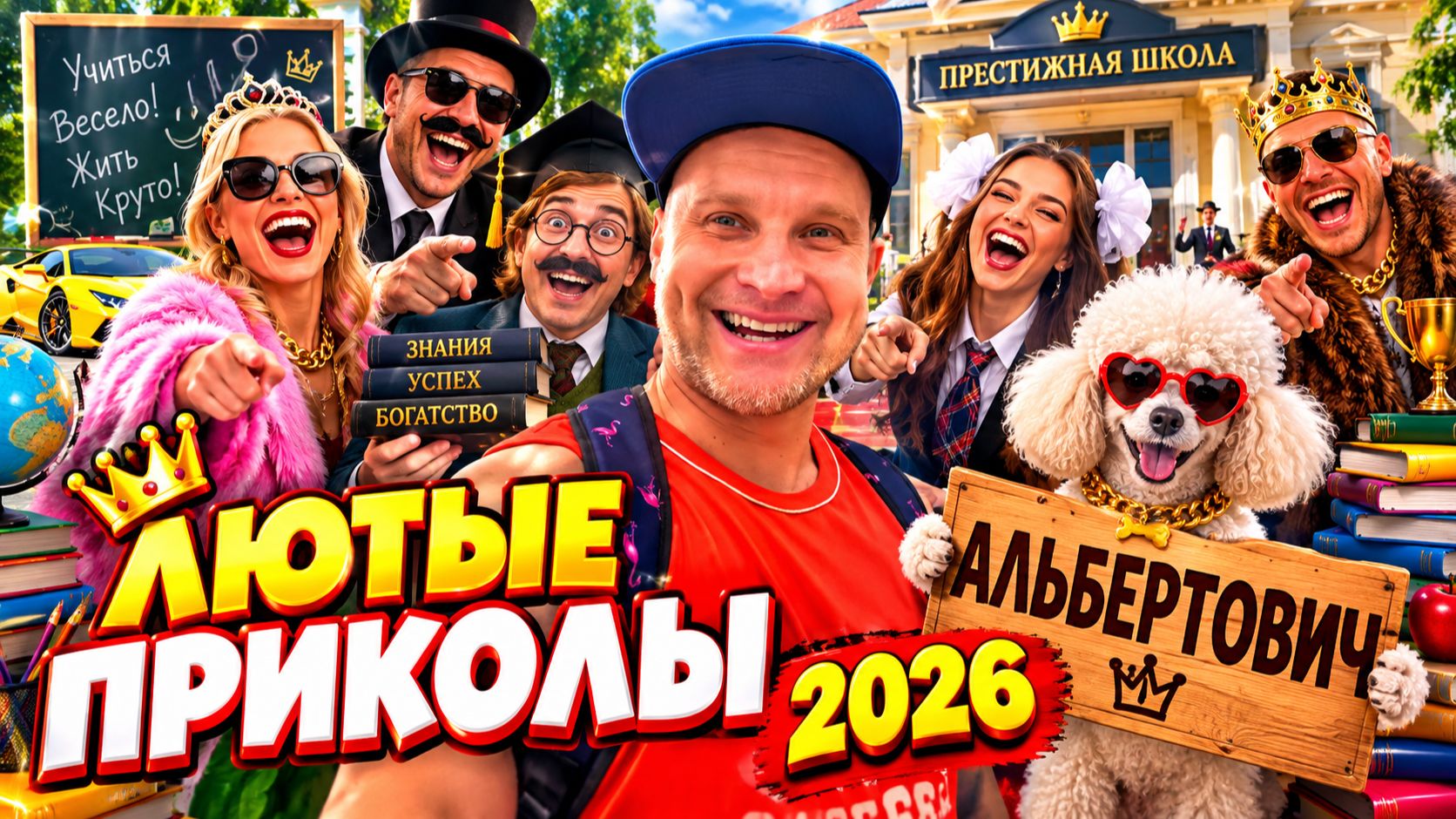 🔥😂 СМЕХ ДО СЛЁЗ — СМЕШНЫЕ ВИДЕО 2026! ЛУЧШИЕ ПРИКОЛЫ, СКЕТЧИ, РЖАКА, ЮМОР 🤯 НАТУРАЛ АЛЬБЕРТОВИЧ