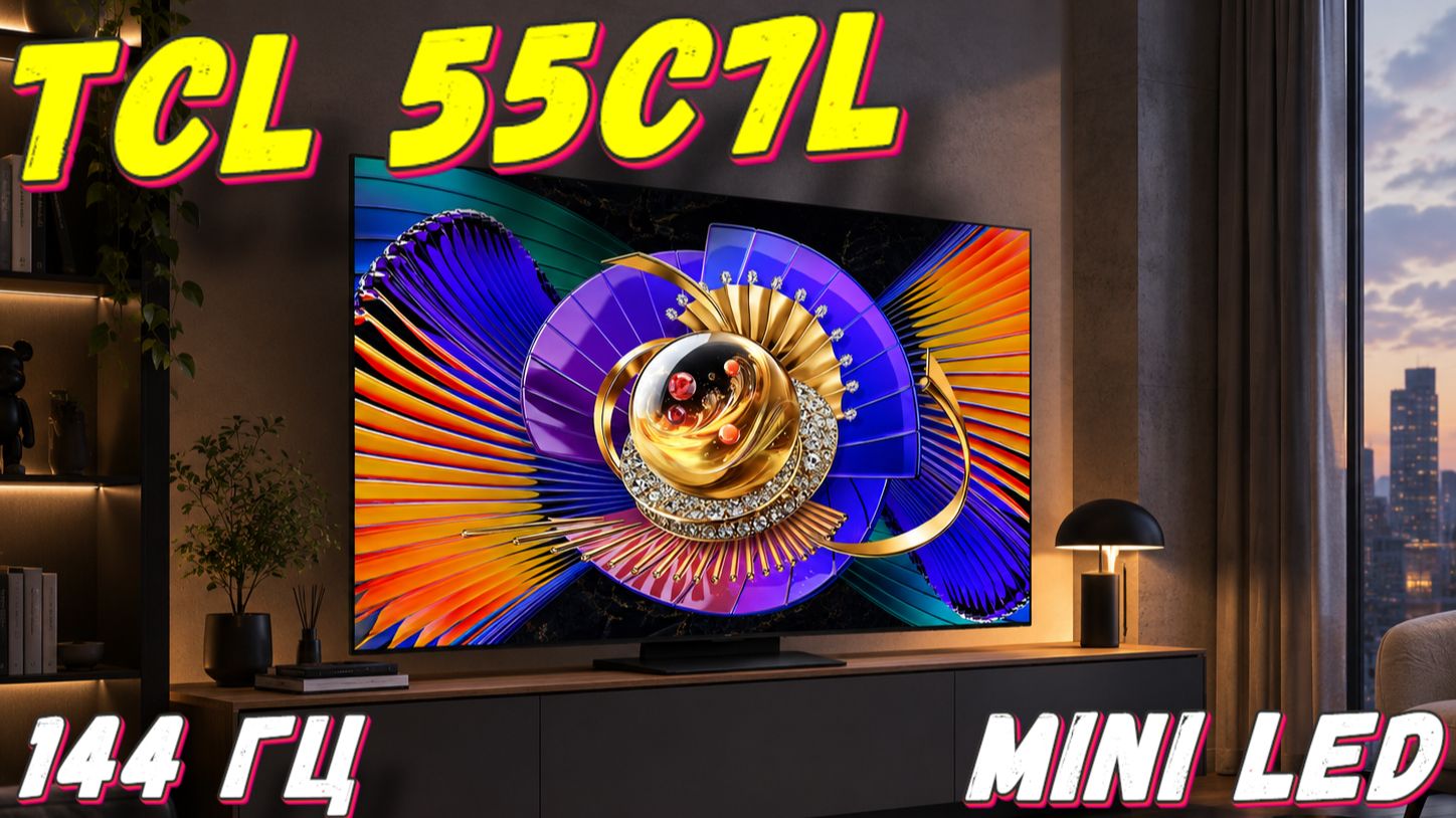 Телевизор TCL 55C7L Mini LED
