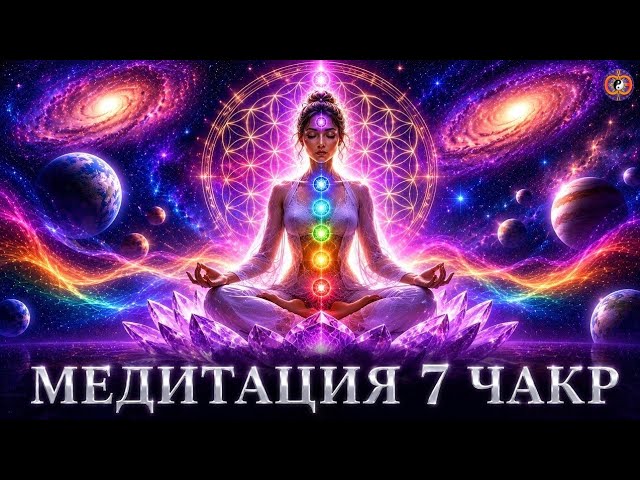 Медитация 7 Чакр, баланс и исцеление в течение сна