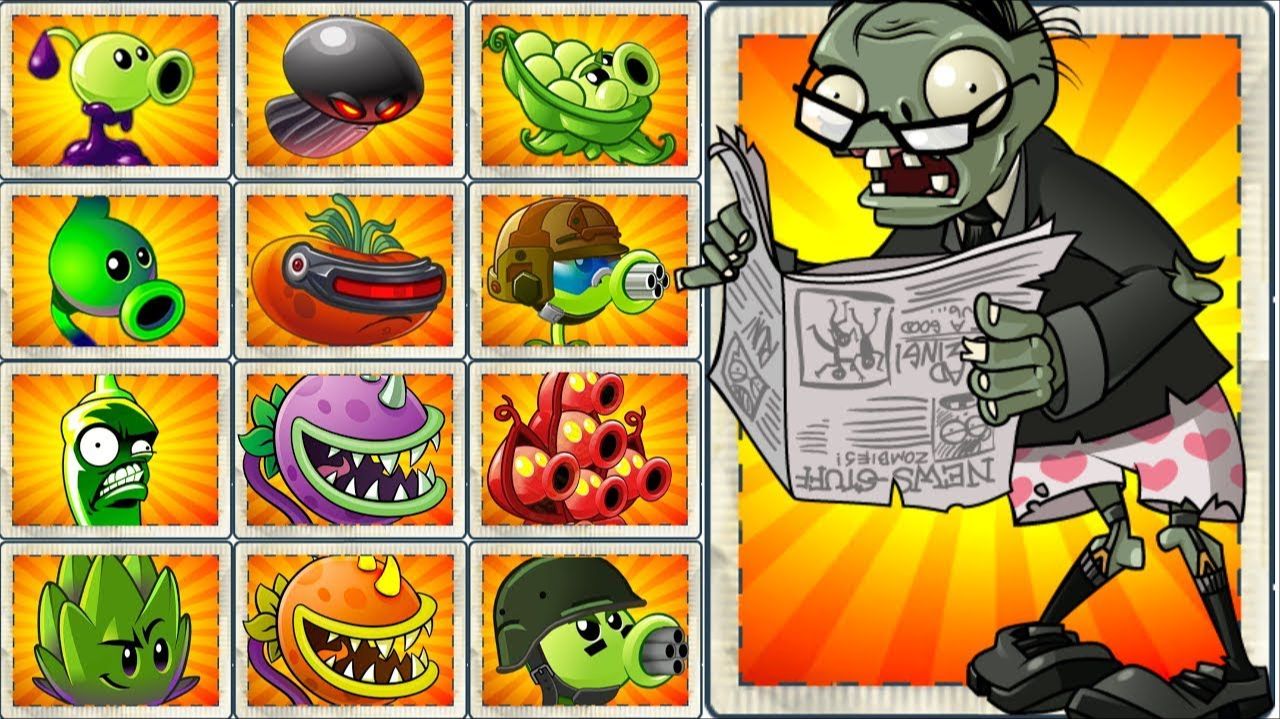 Растения против зомби PvZ 2 SHUTTLE Plants Vs Zombies ПвЗ [10]