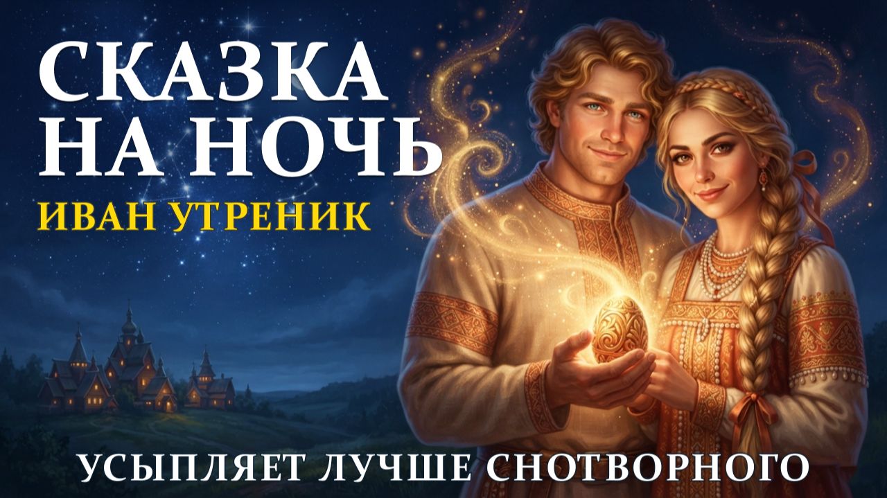 Убаюкивающая сказка на ночь, когда от тяжелых мыслей и усталости никак не уснуть 🌙
