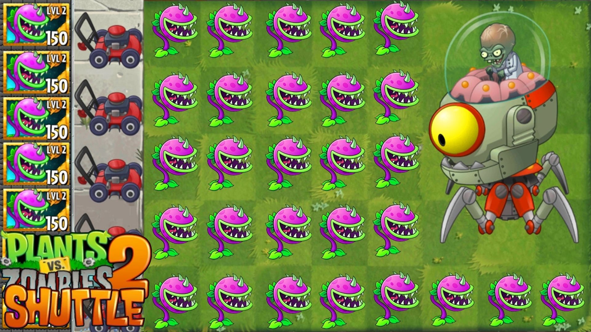 Растения против зомби PvZ 2 SHUTTLE Plants Vs Zombies ПвЗ [14]