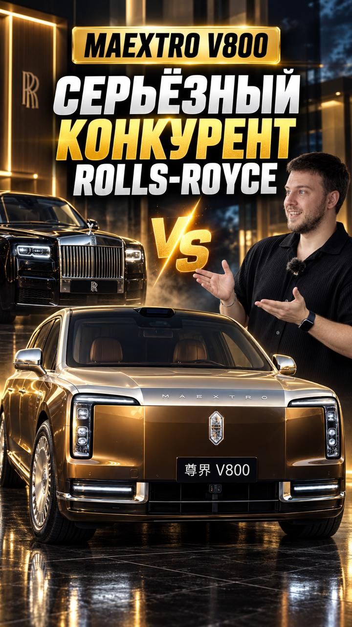 Прямой конкурент Rolls-Royce? Maextro V800 удивляет
