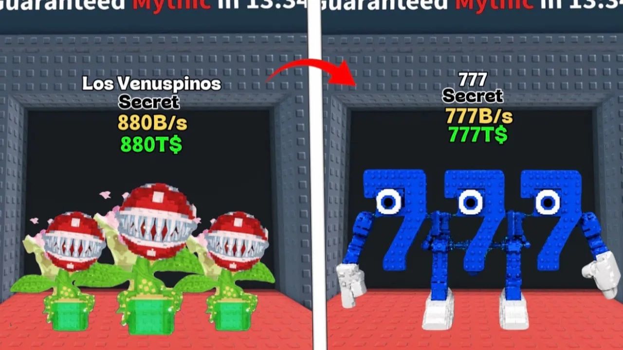 Новые Los Venuspinos и 777 Brainrots — код Venuspino и обновление!