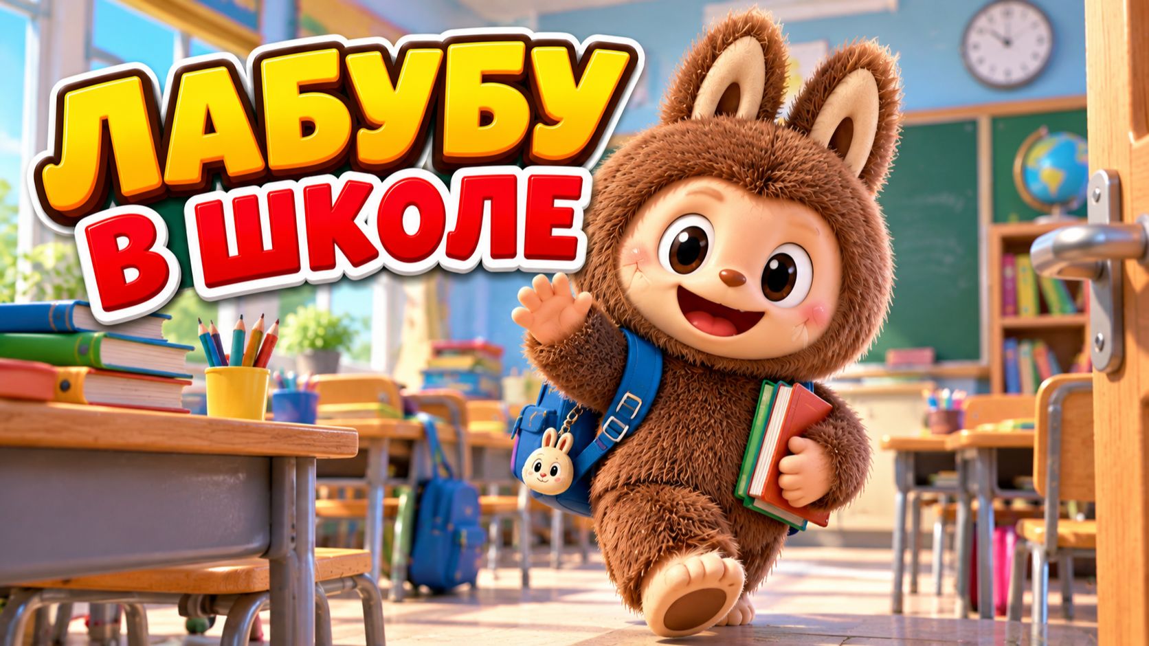 ЛАБУБУ В ШКОЛЕ 🎒📚 | Весёлые школьные приключения