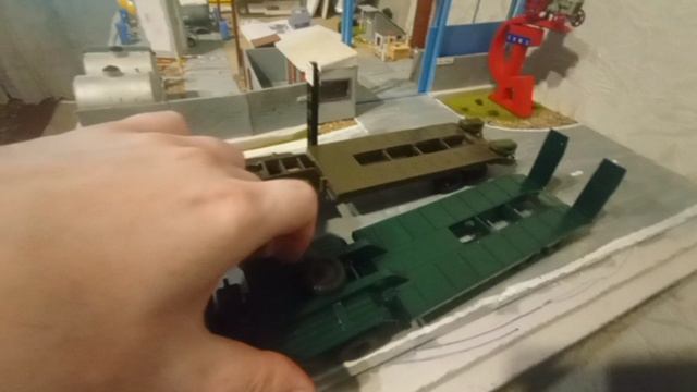 Полуприцеп ЧМЗАП 5523А 1:43 3Д печать