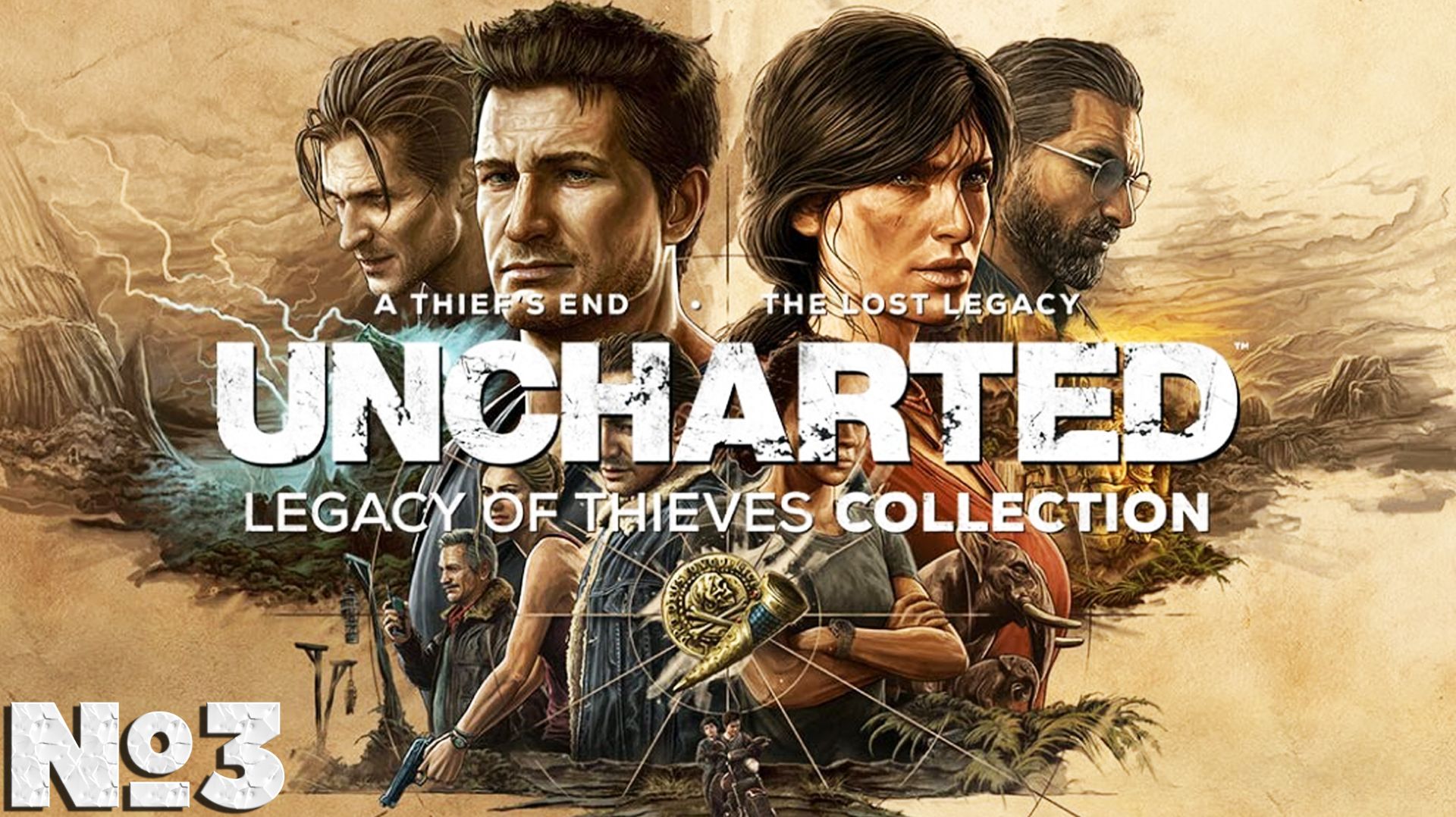 Uncharted Legacy Of Thieves Collection на PS5. №3. #playkingames #uncharted4 #стрим #athiefsend