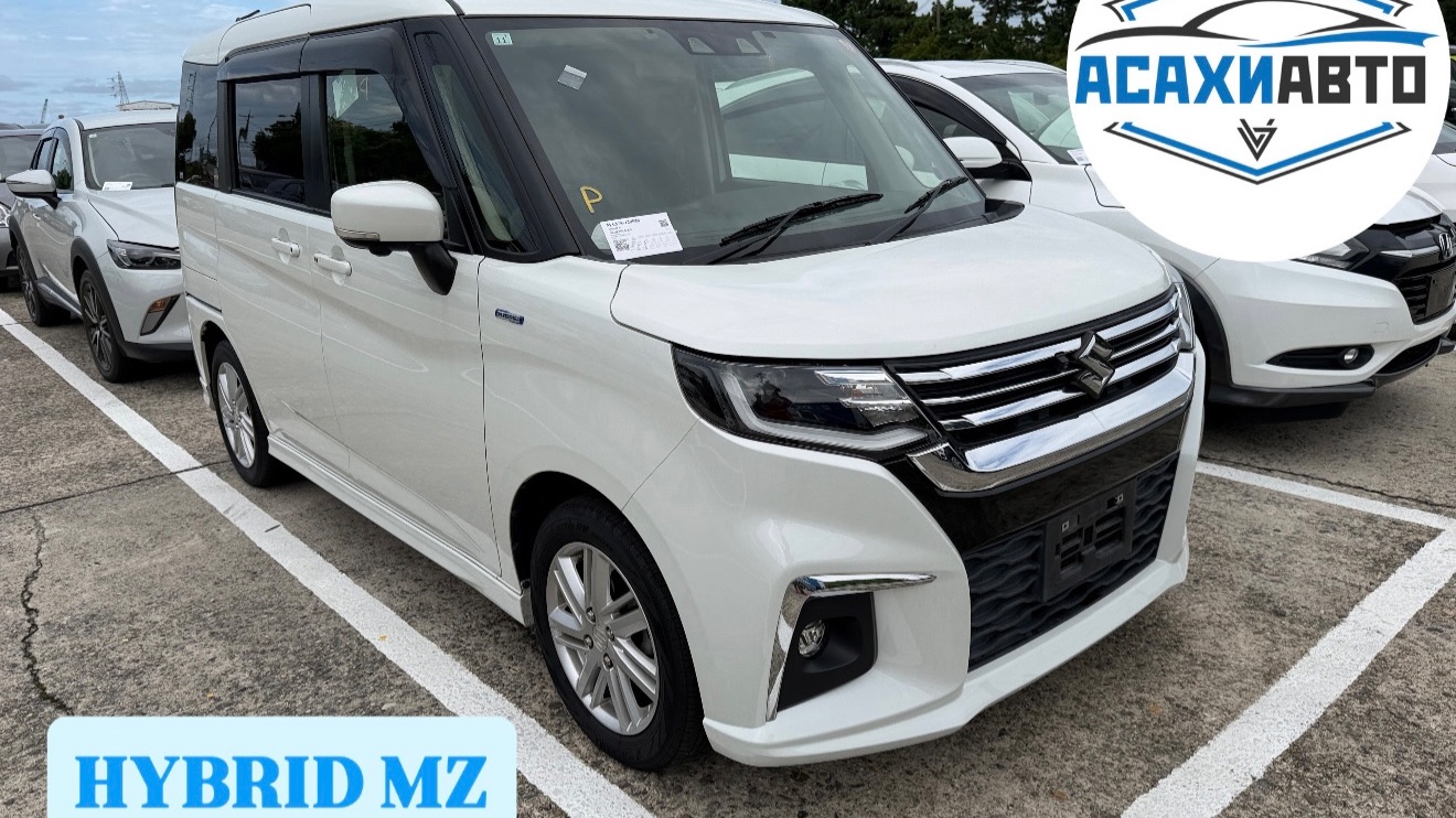 SUZUKI SOLIO, 2021 MA37S HYBRID MZ 1200сс Pearl White в наличии Япония!!!