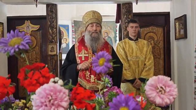Проповедь владыки Гурия после встречи мощей прп. Серафима Саровского в храме Кавалерово