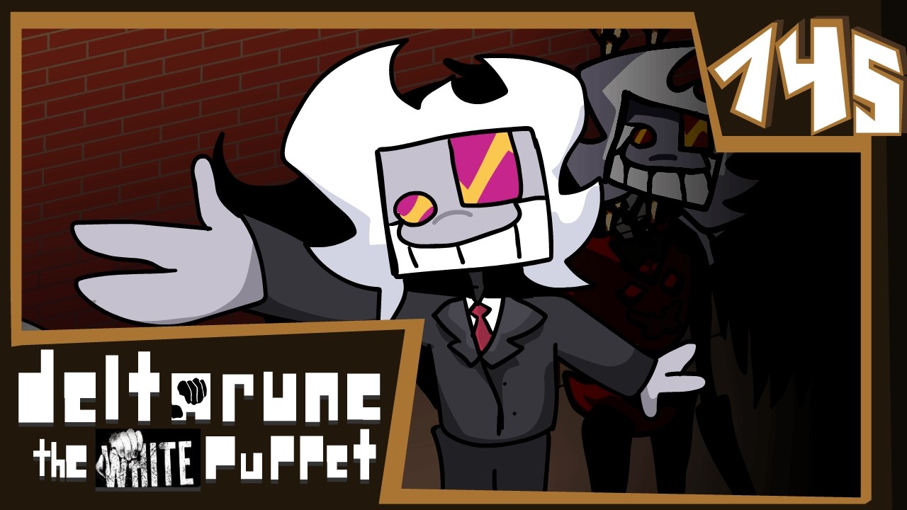 DELTARUNE THE WHITE PUPPET ВСЯ МУЗЫКА | [ White Knuckle X Deltarune ]