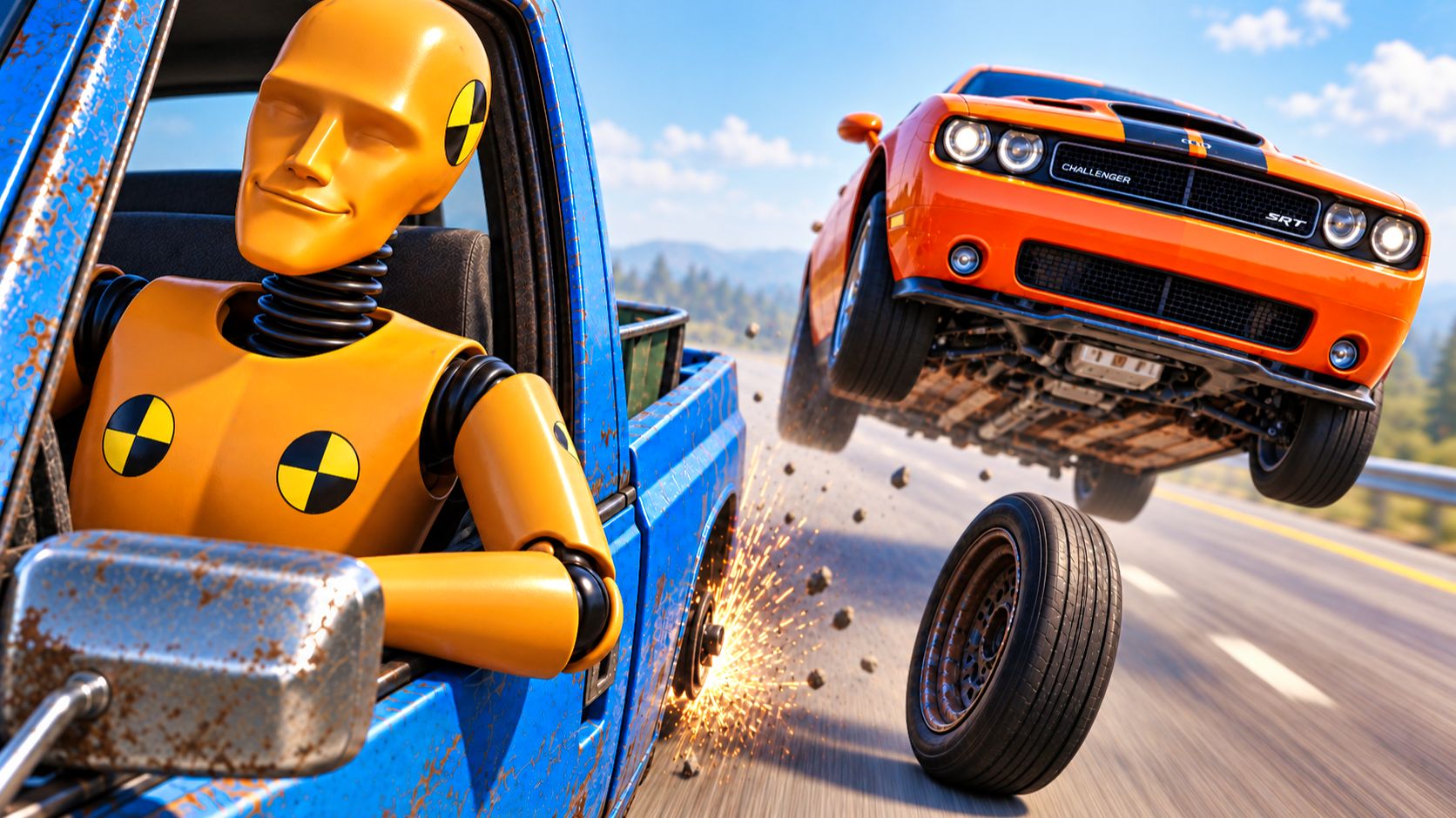 НЕОЖИДАННЫЕ ПОЛОМКИ на Дороге №1 | BeamNG Drive эпичные сюжеты