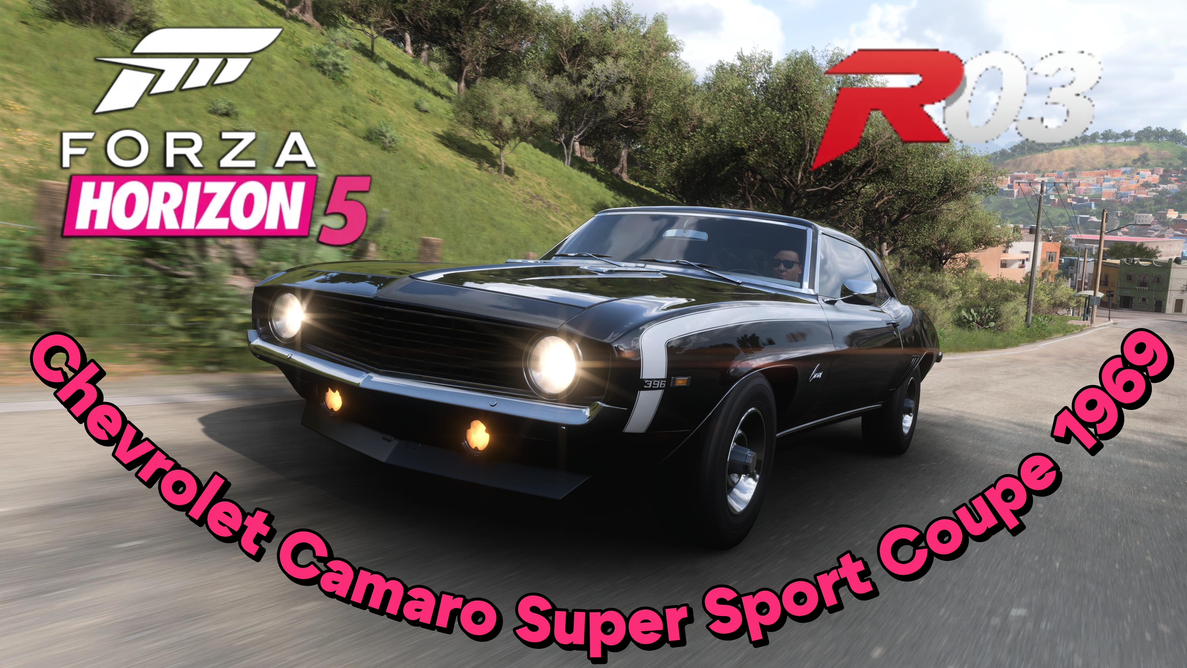 «Легендарный мускул-кар в Forza Horizon 5: тест‑драйв Chevrolet Camaro SS 1969»