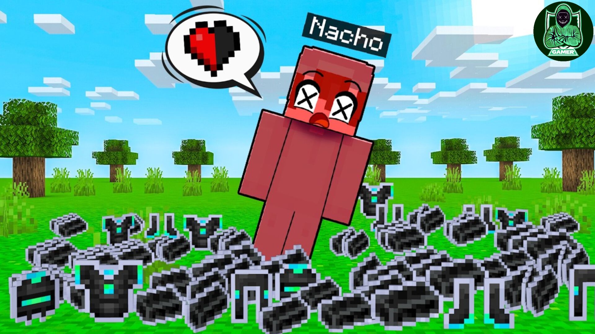 Minecraft НО ПОЛУЧАТЬ УРОН = AVARITIA