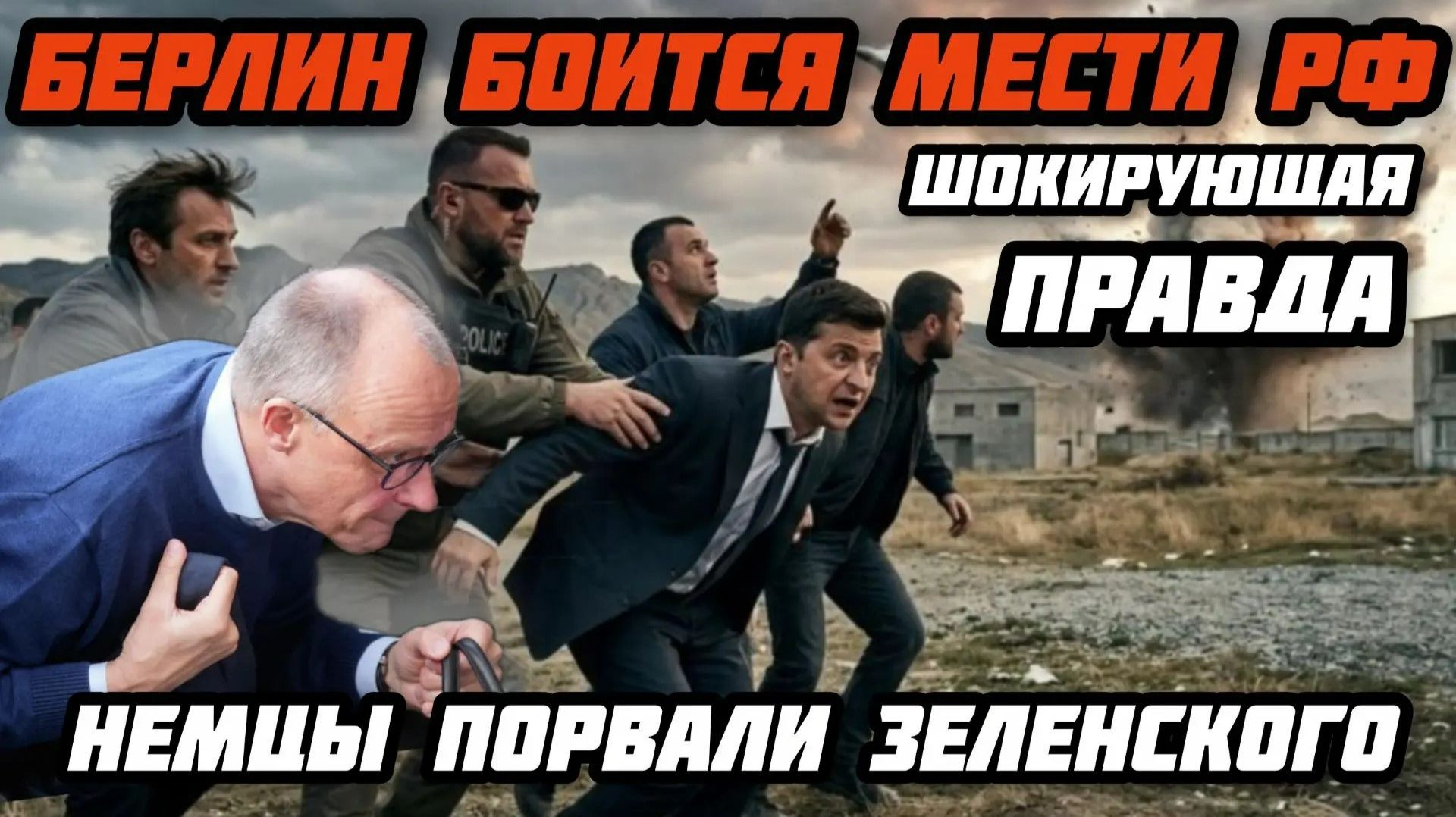 Шокирующая правда. Немцы порвали Зеленского. Полная катастрофа Украины.Названа дата. Зачем это Запад