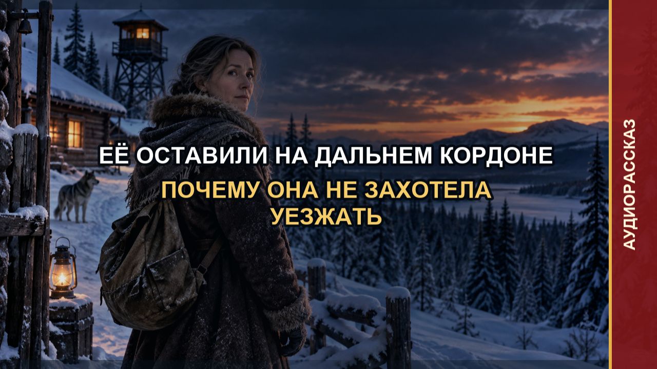 ЕЕ ОСТАВИЛИ НА ДАЛЬНЕМ КОРДОНЕ | ТАЕЖНЫЕ АУДИОРАССКАЗЫ