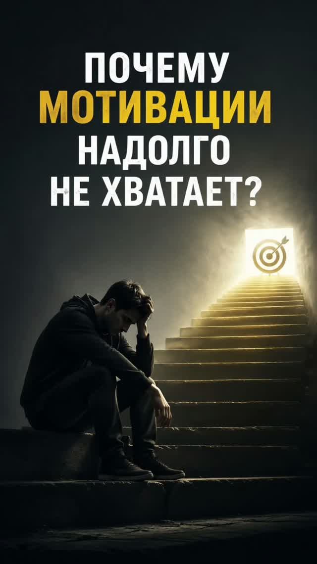 Почему мотивации надолго не хватает