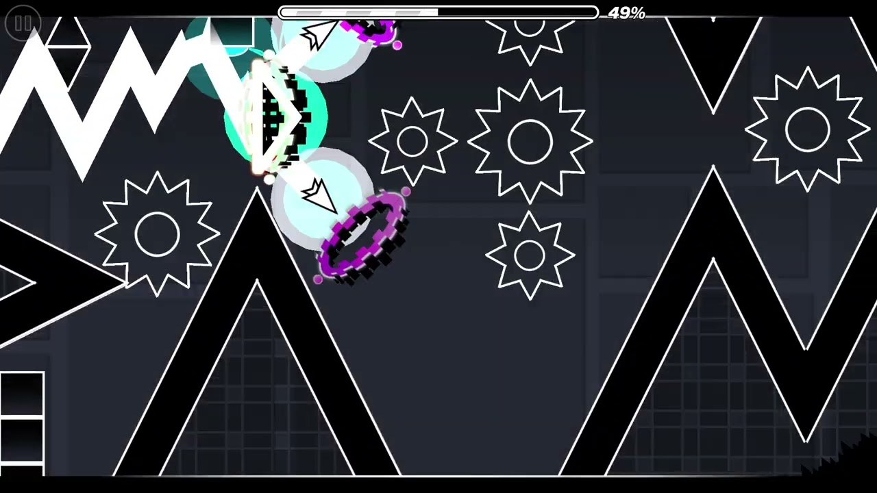 мой самый лучший Noclip ран на Sakupen Circles (Geometry Dash)