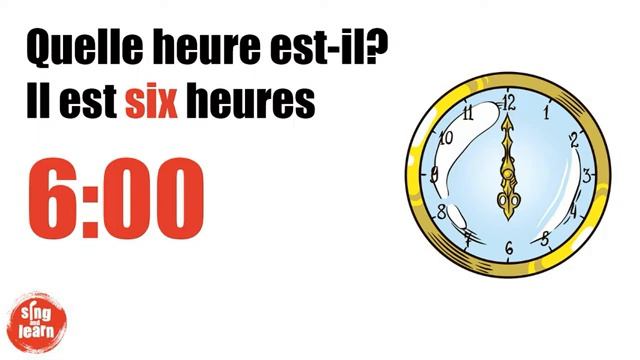 Quelle Heure Est-il? - Chanson Pour Les Enfants