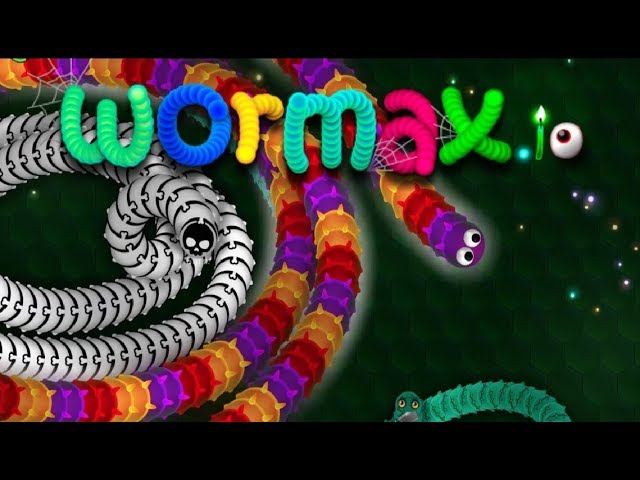 WORMAX IO Растим Огромного Червяка Мультфильм Игра 32