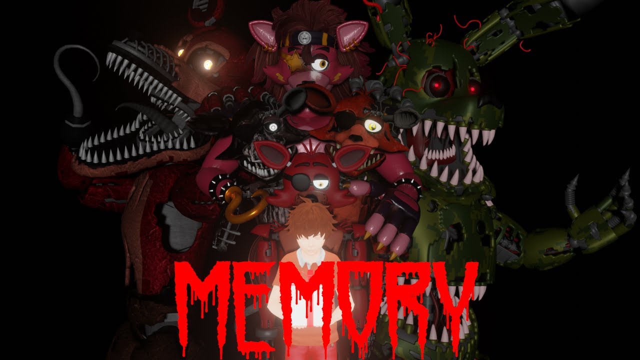 Foxy's Song Security Breach Clip Animation (Fnaf 1-5)