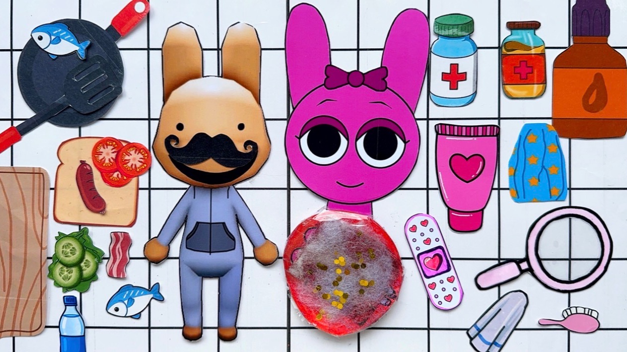 SPRUNKI 💛PINKI PREGNANT 🤰 | OOPS 😬 | DIY