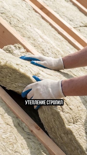 ВОТ что будет, если утеплить чердак! #дом #строительство #стройка