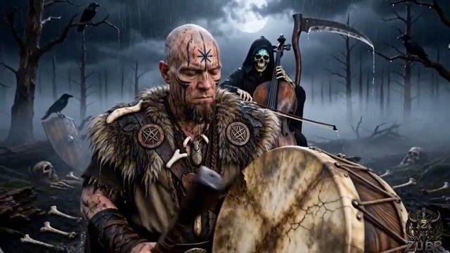 БУРЬЯН - ТРАВА _ Смерть играет последний гимн павшим воинам ⚔️🌧️ _ Slavic Dark Rock