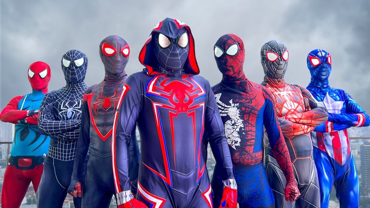 Кто же настоящий супергерой? История Человека-паука! Spider-man Team!
