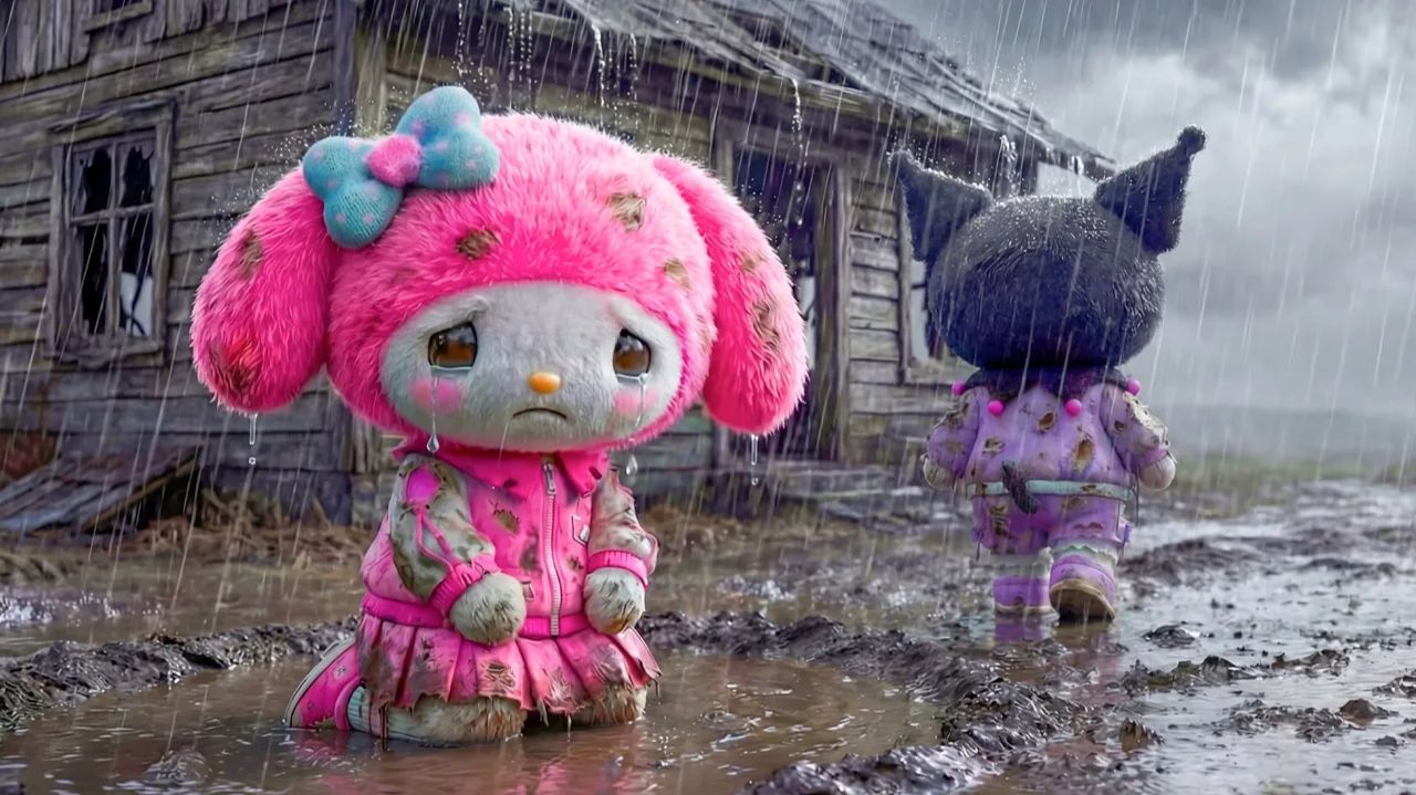 Мелоди ждала под дождём, а Кроми сделала это для неё 💔🎁🌸 Детские мультики смотреть