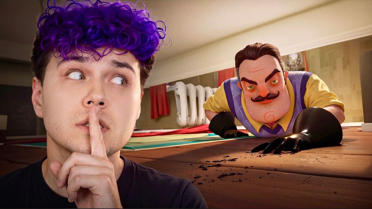 КУДА ЛЕЗЕШЬ？!？!？! 👀 Первый раз играю в ПРИВЕТ СОСЕД (Hello Neighbor) МИЛС КЕЛ