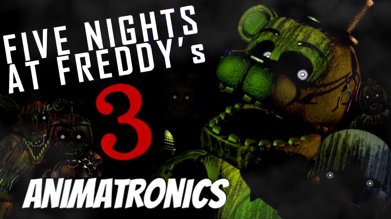 Знай Всех Аниматроников Five Nights At Freddy's 3 [FNAF3]