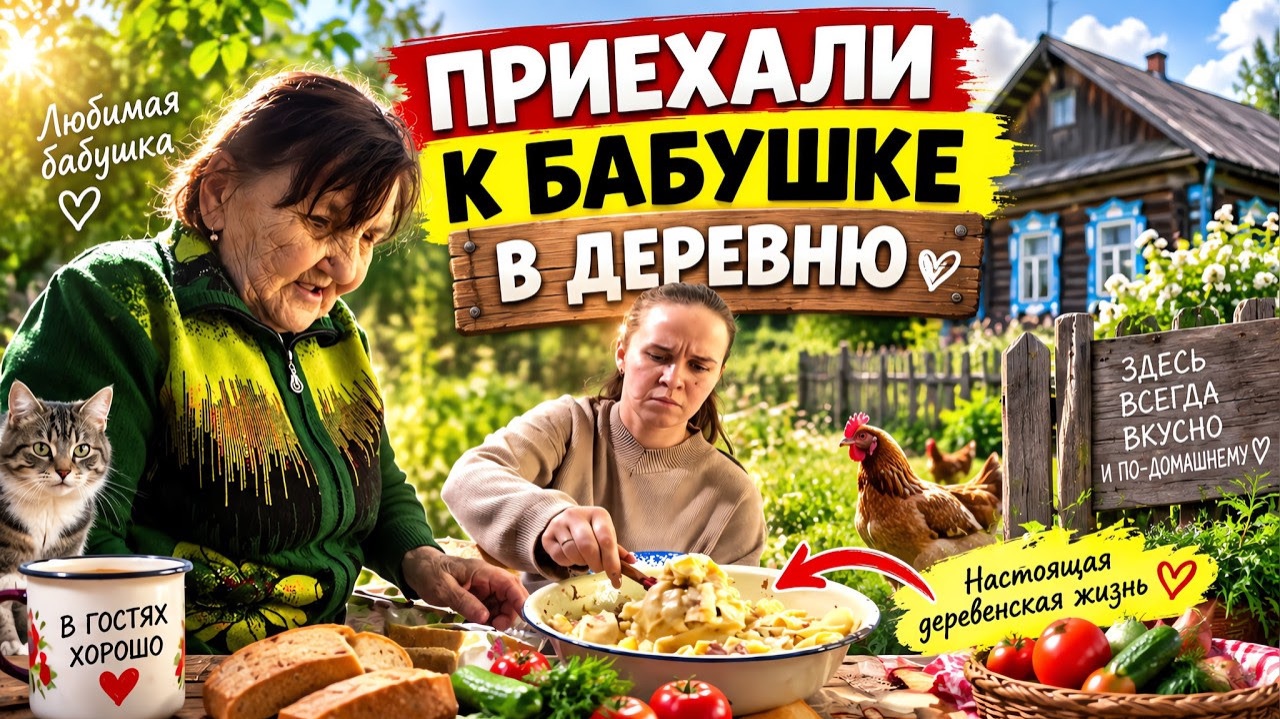 МЫ ПРИЕХАЛИ К БАБУШКЕ НА ДАЛЬНИЙ ВОСТОК В ДЕРЕВНЮ