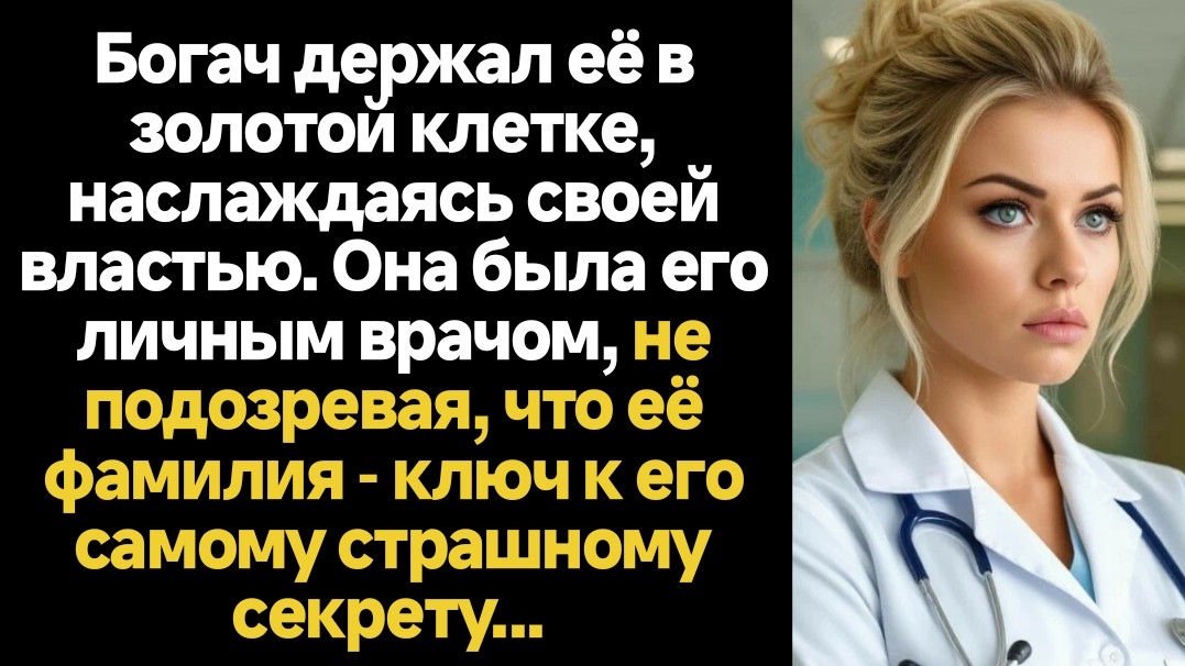 ИСТОРИИ ИЗ ЖИЗНИ/Богач держал её в золотой клетке/Аудиорассказы аудиокниги жизненные врач