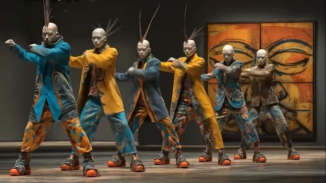 Creative AI Dance Video - I’m Living In Color - Kelly Boesch | 4k