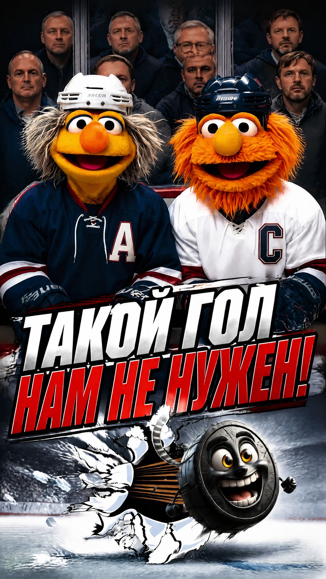 Это полный шайбец