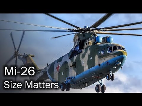 Миль Ми-26 — гигант советской авиации и самый мощный вертолёт в мире