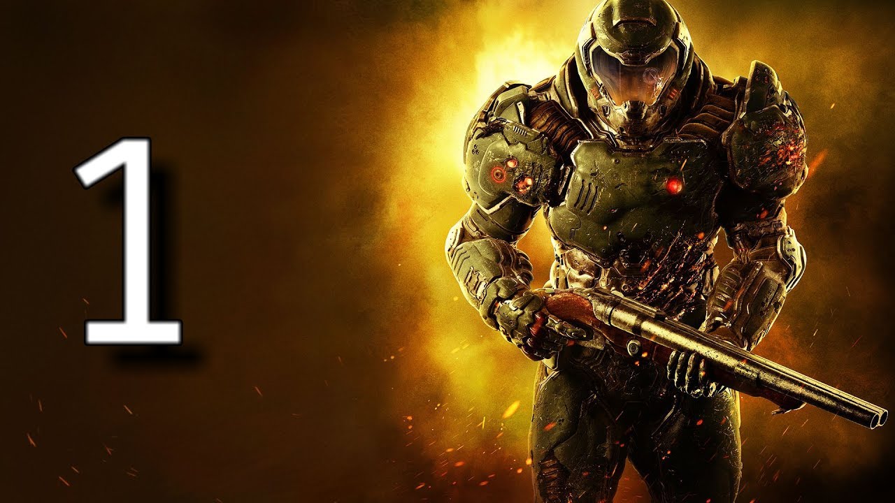 Прохождение DOOM · [PS4 Pro] — Часть 1: Пробуждение