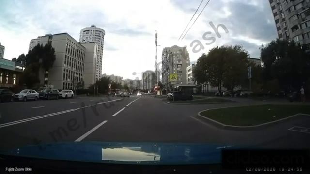 В Москве разворот закончился жёстким столкновением