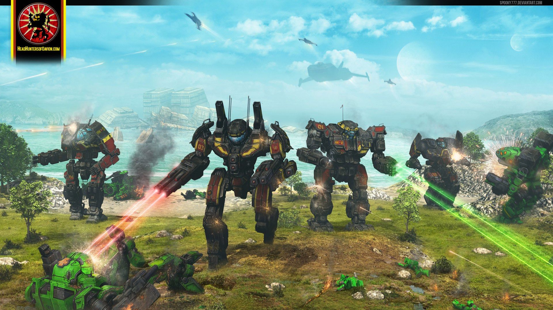 MechWarrior 5 Mercenaries [+Mods] - Daishi DWF-W - идеалы войны [ч.3]