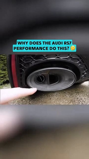 Audi RS7 странная
