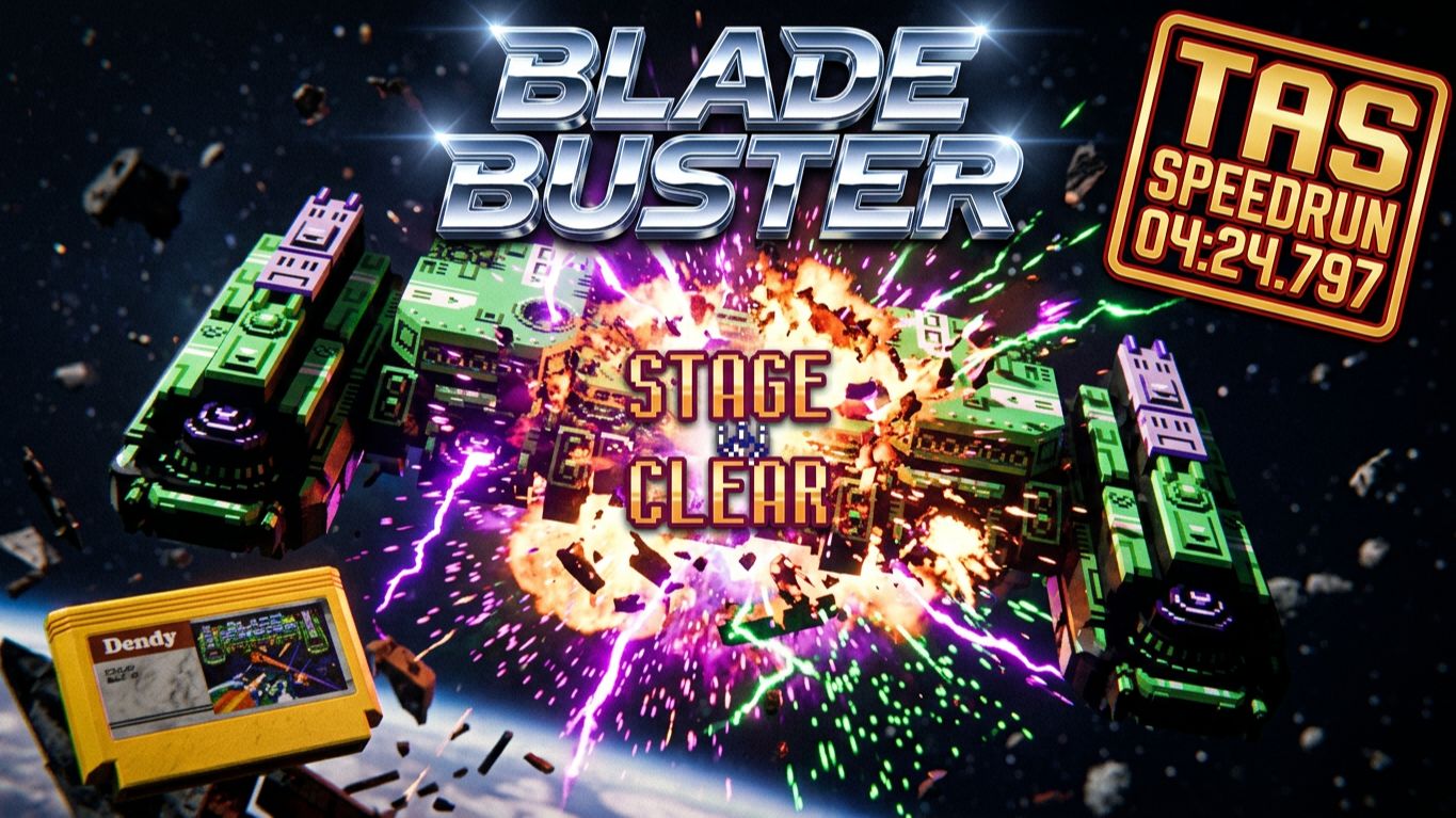 TAS, (NES) Blade Buster - In 04m 24.797s By Thegugafá