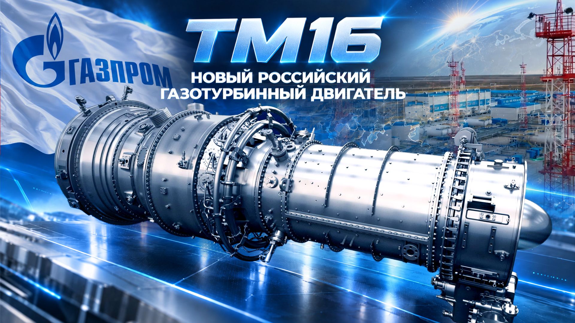 Ресурсные испытания нового российского газотурбинного двигателя мощностью 16 МВт – ТМ16